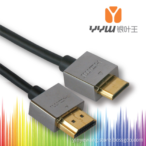 Slim HDMI Type a to Type C/Mini Cable 1.4V/2.0V 1080P 3D 4kx2k (YHD2102SM)